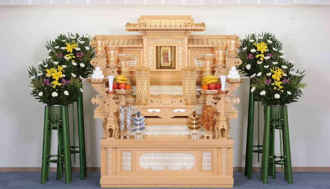 仏式祭壇 しらぎく